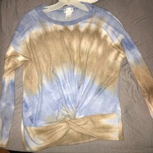 tie dye long sleeve shirt